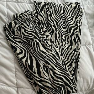 Zebra Print Flair Leggings